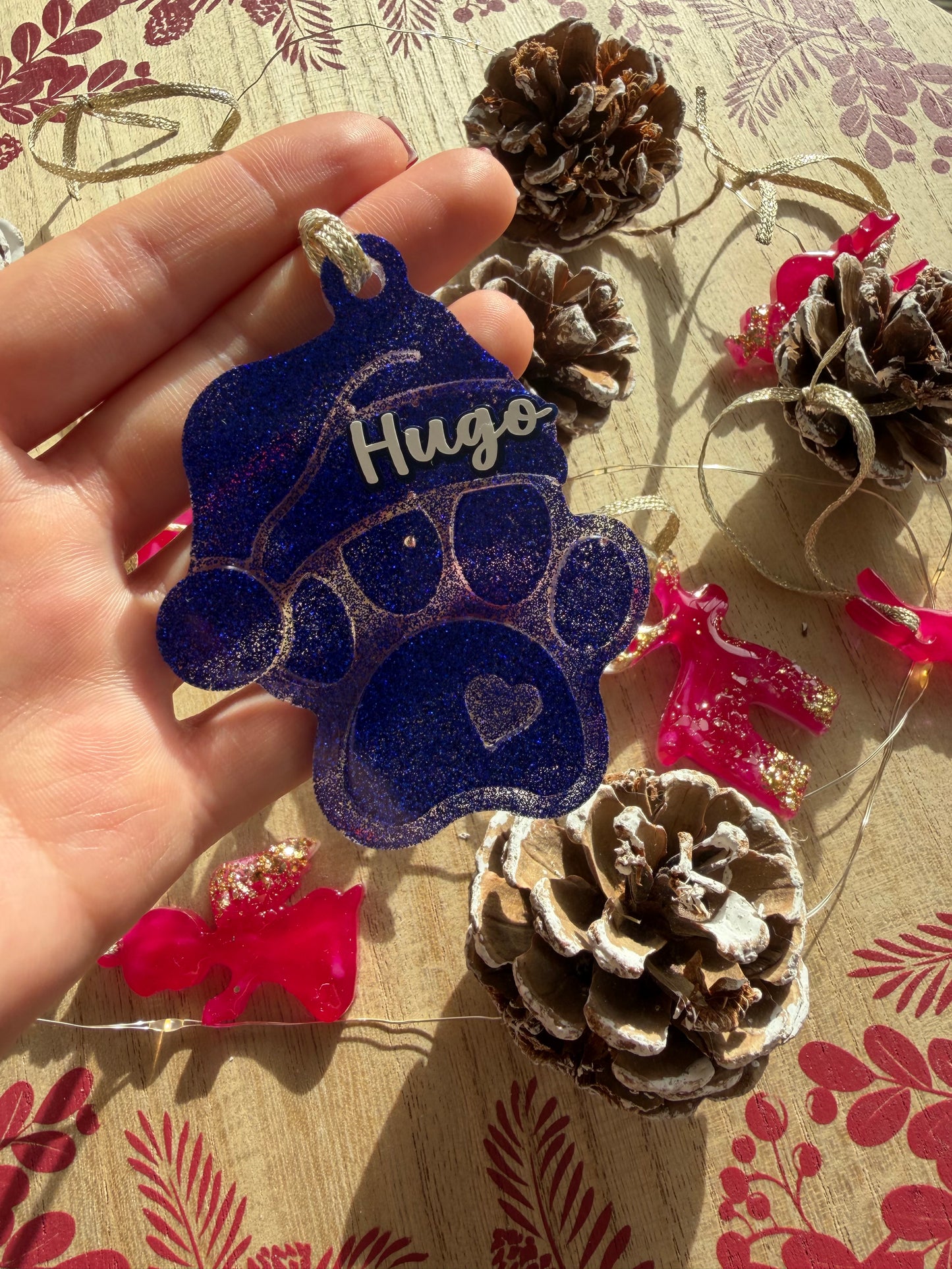Personalised Pet Name Christmas Ornament