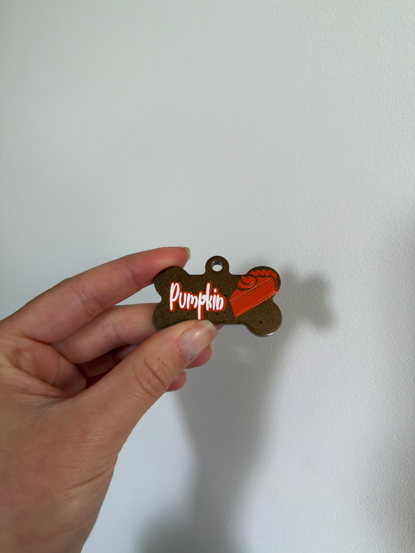 Pumpkin Pie Autumn Pet Tags