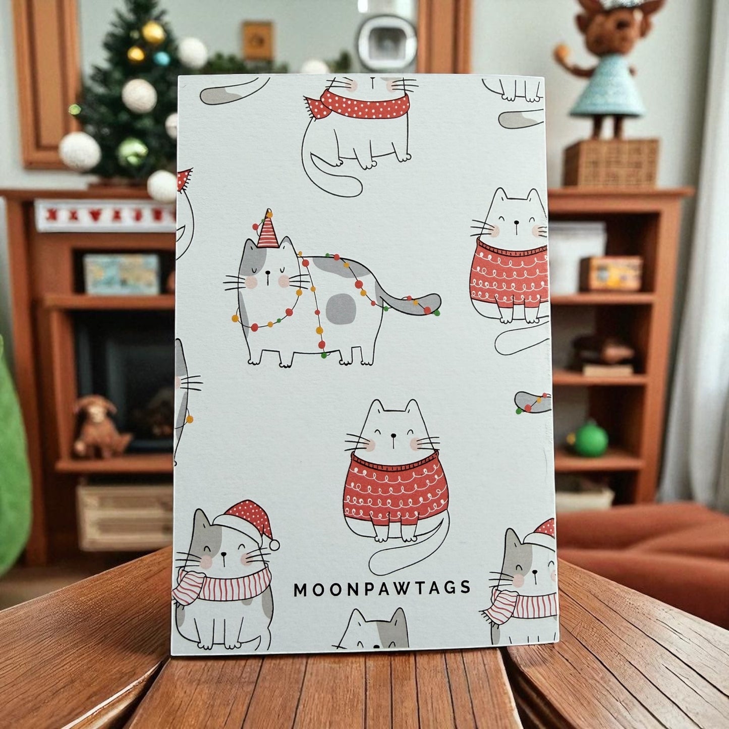 Christmas Card " Less jingle, more tuna"