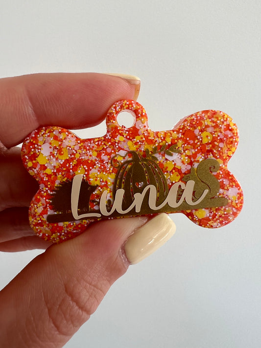 Autumn Pet Tags