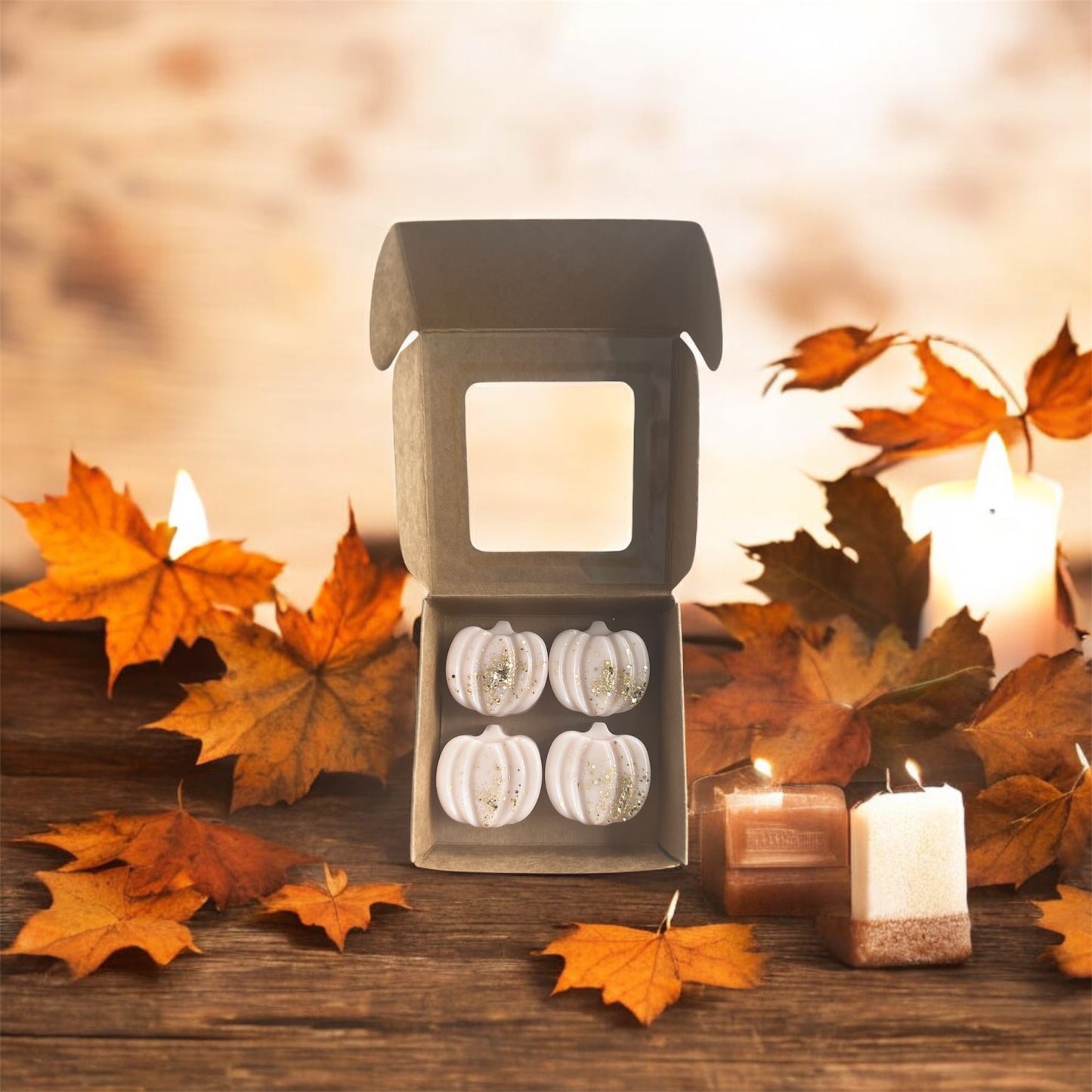 Pumpkin Wax Melts-Set of 4