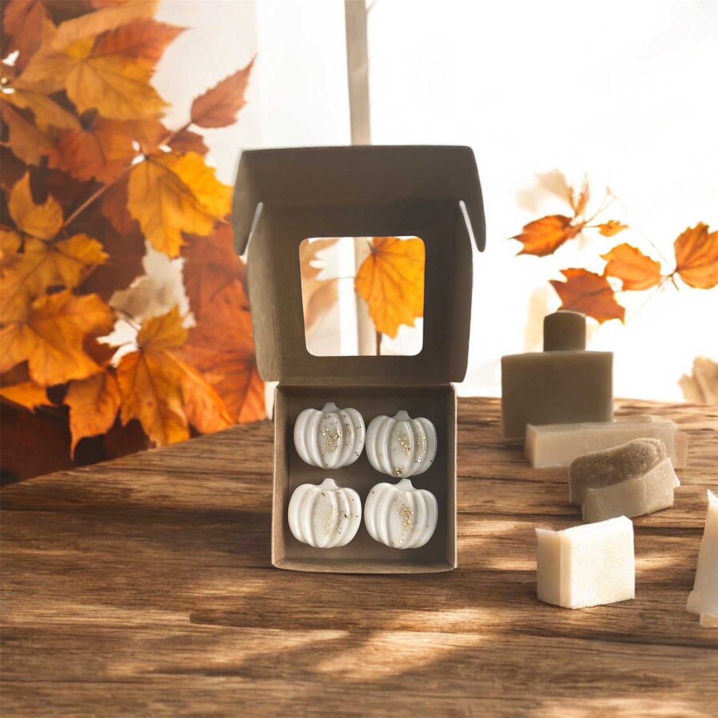 Pumpkin Wax Melts-Set of 4