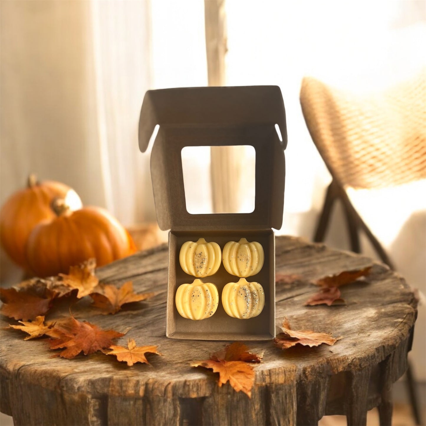 Pumpkin Wax Melts-Set of 4