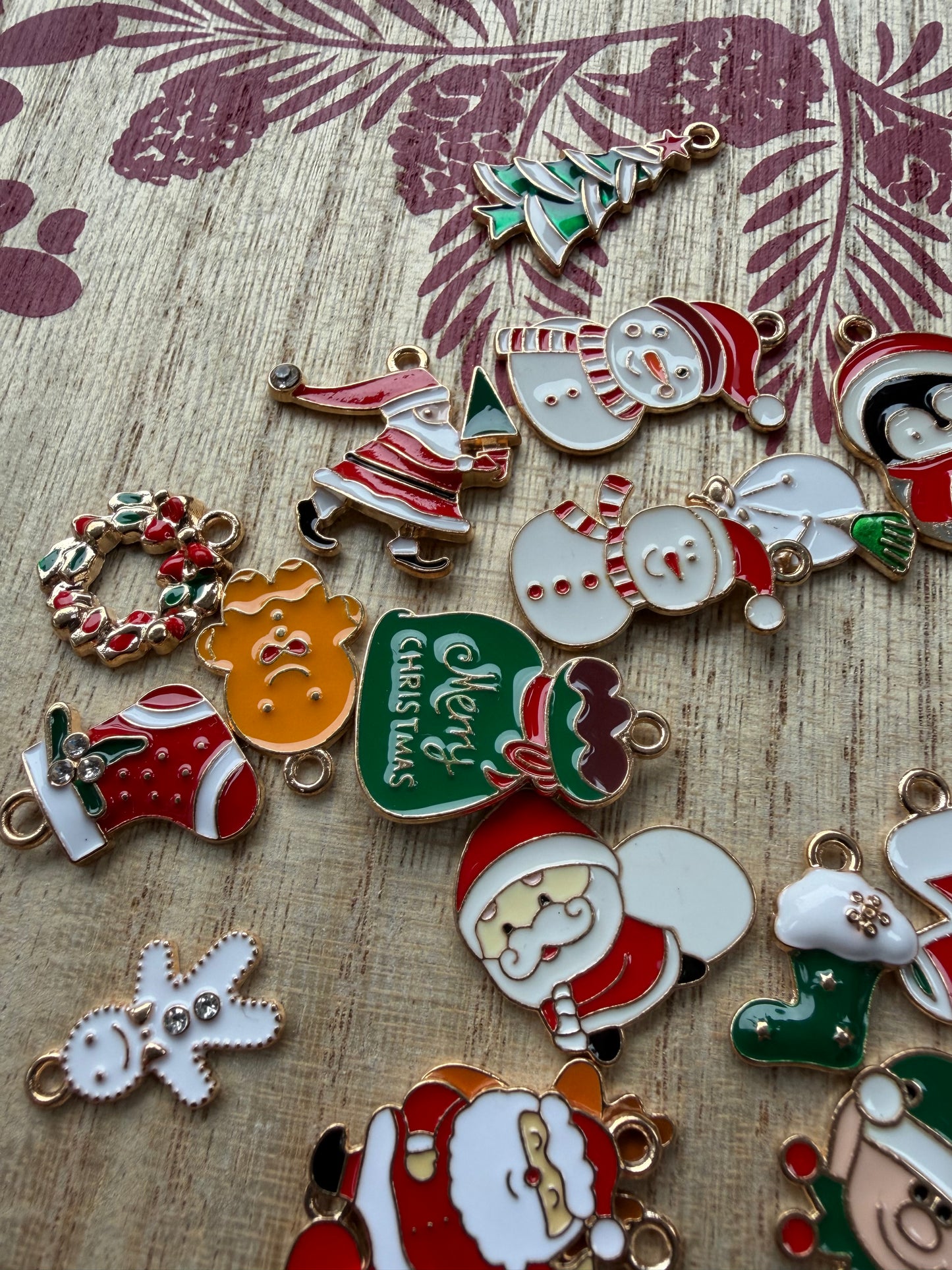 Christmas Pet Collar (Rope+ Tag, without Beads)