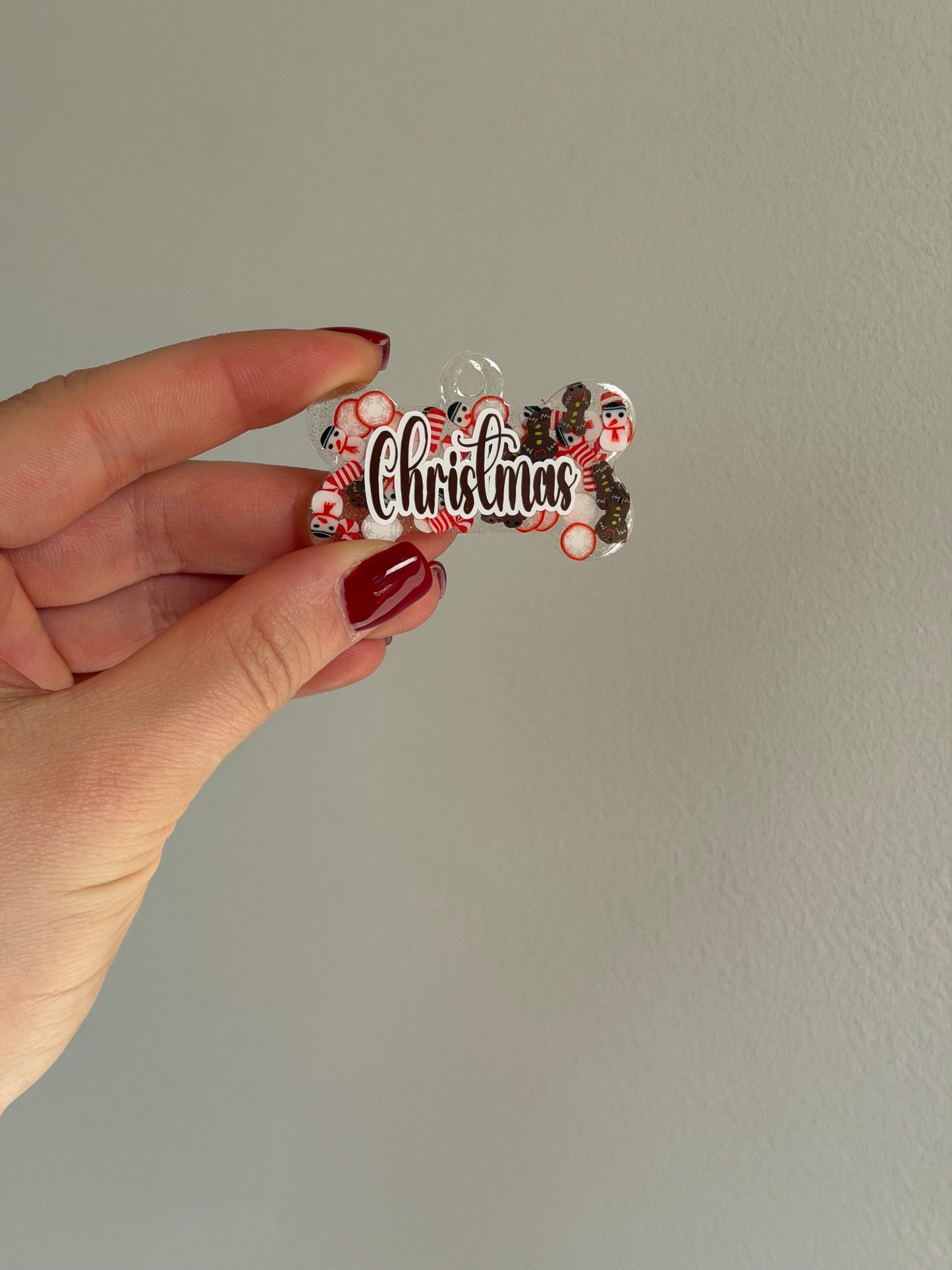 Christmas Snowman Pet Tags
