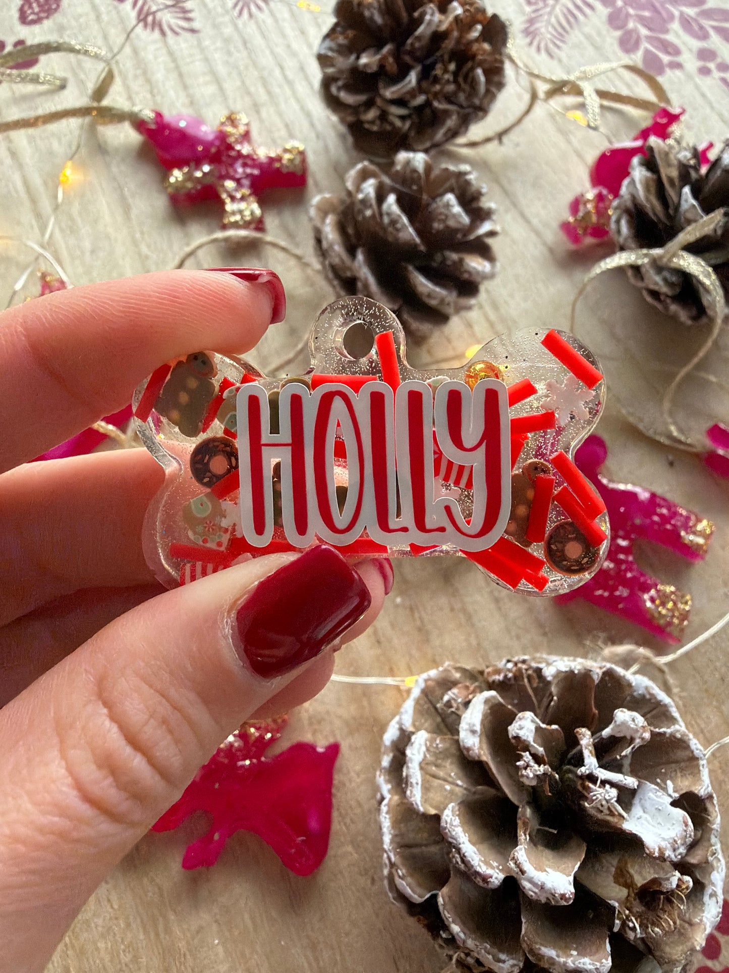 Christmas Pet Tags
