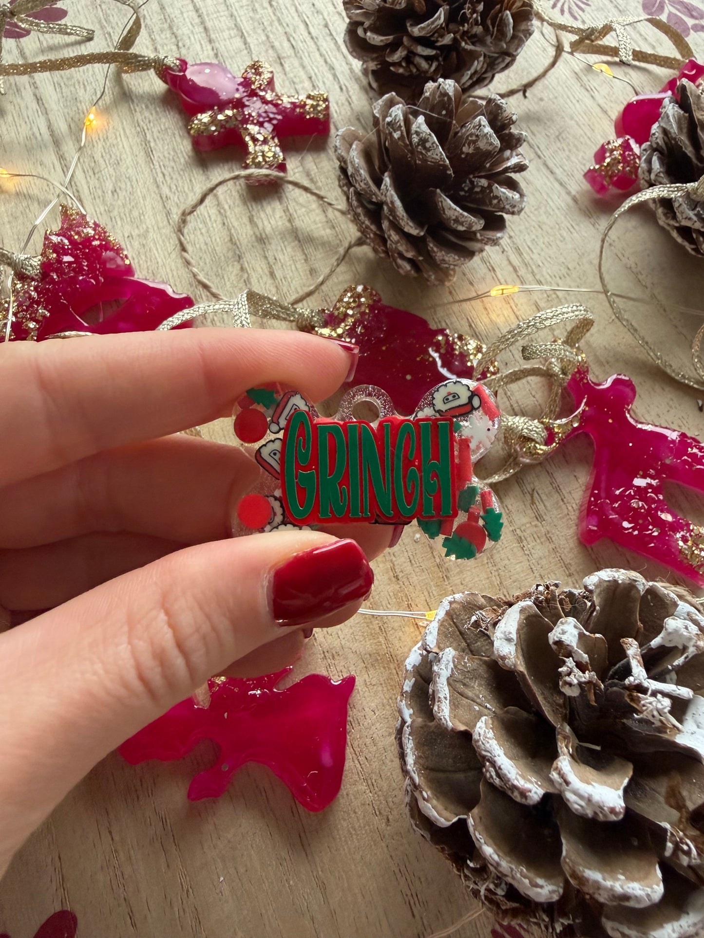 Christmas Santa Pet Tags