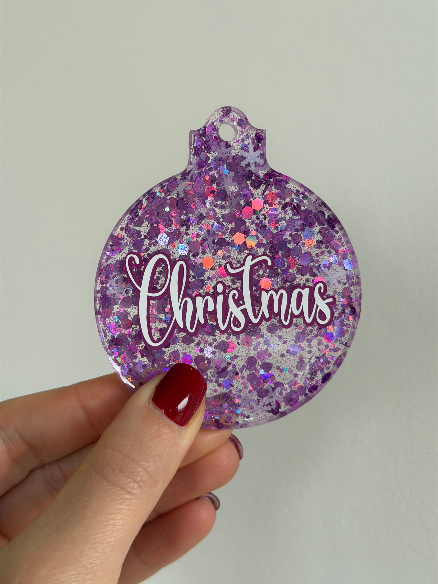 Personalised Pet Name Christmas tree Ornament