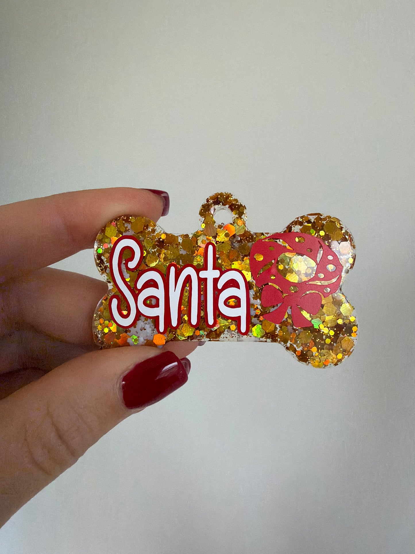 Christmas Pet Tags