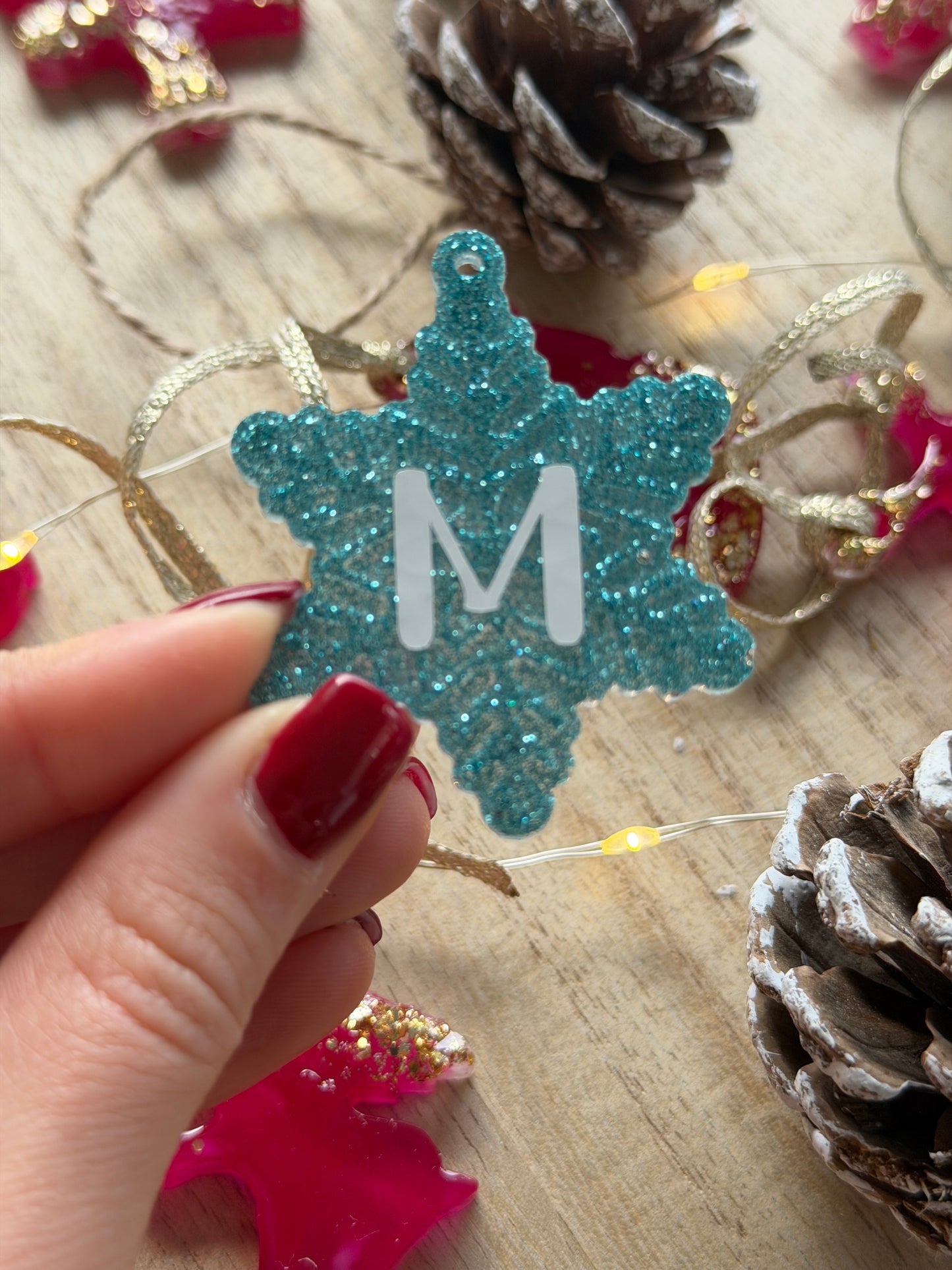 Small Christmas Pet Tags
