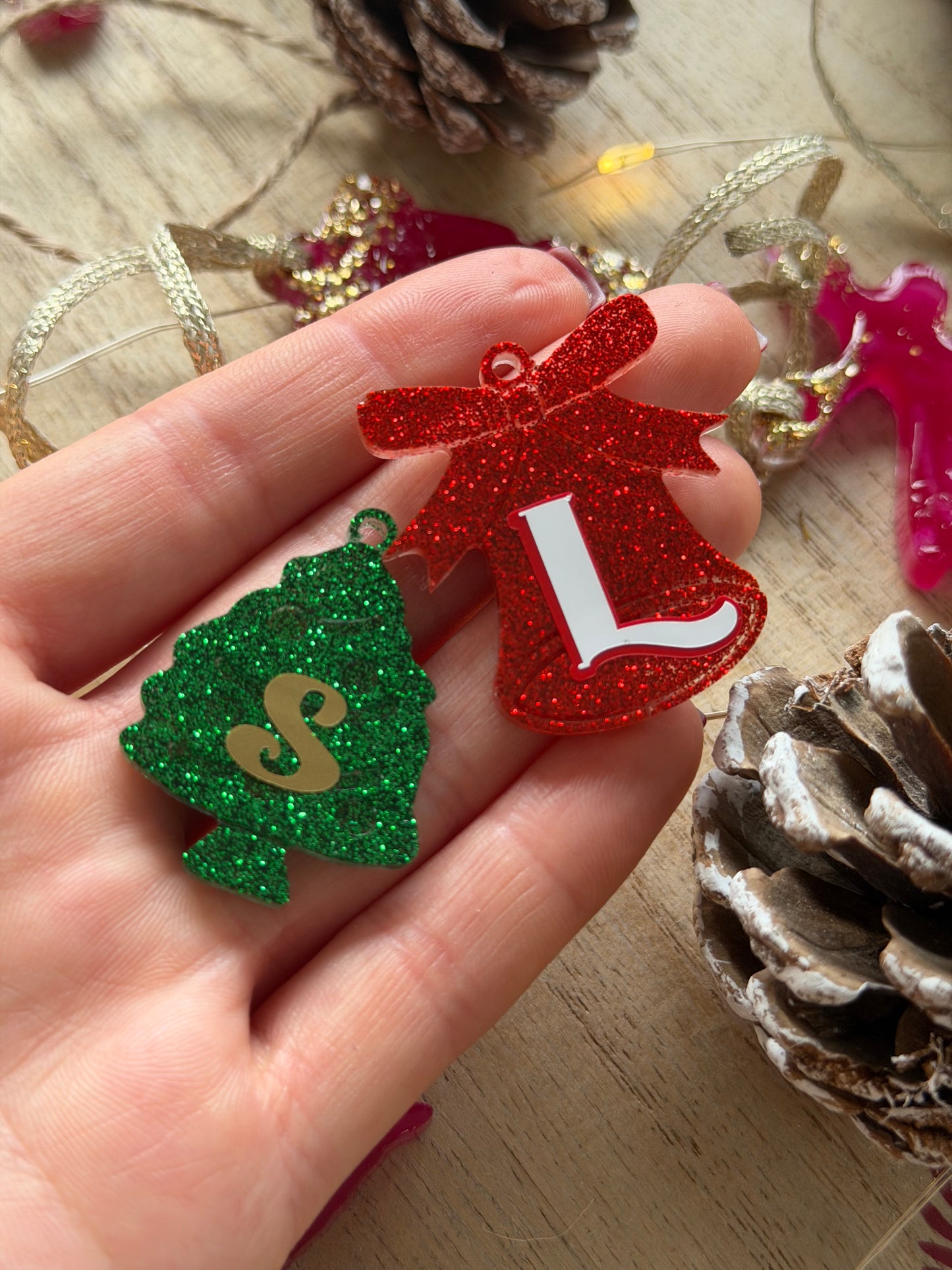 Small Christmas Pet Tags