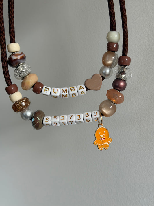 Christmas Pet Collar(Beaded name/number)