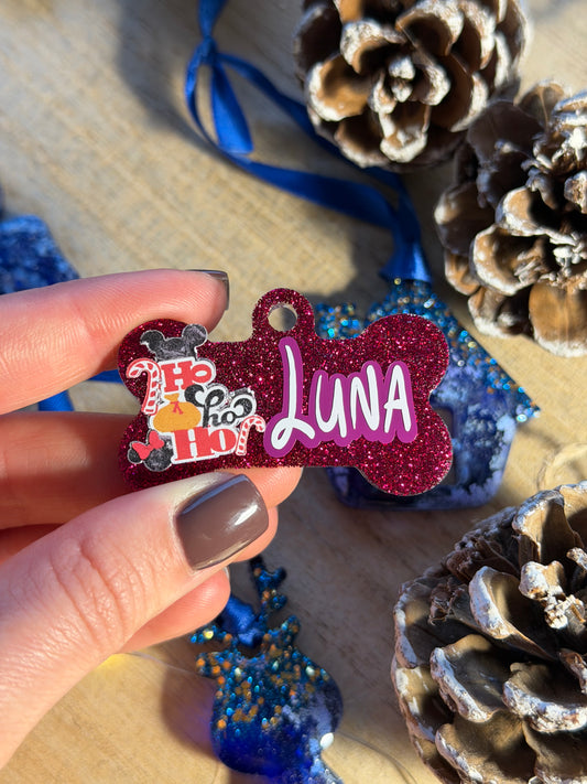 Christmas Pet Tags (Disney)