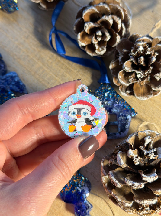 Christmas Pet Tags (option QR code)