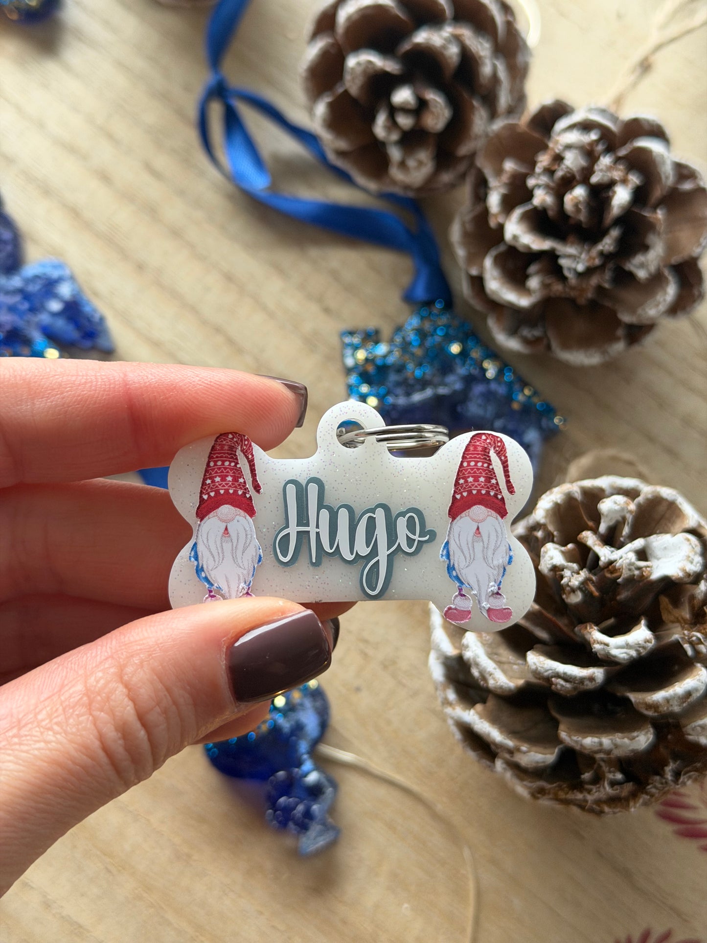 Christmas Pet Tags( Gnome)