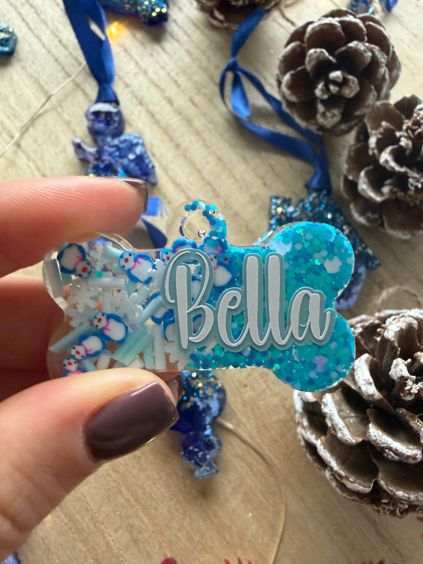 Christmas Pet Tags (Half)