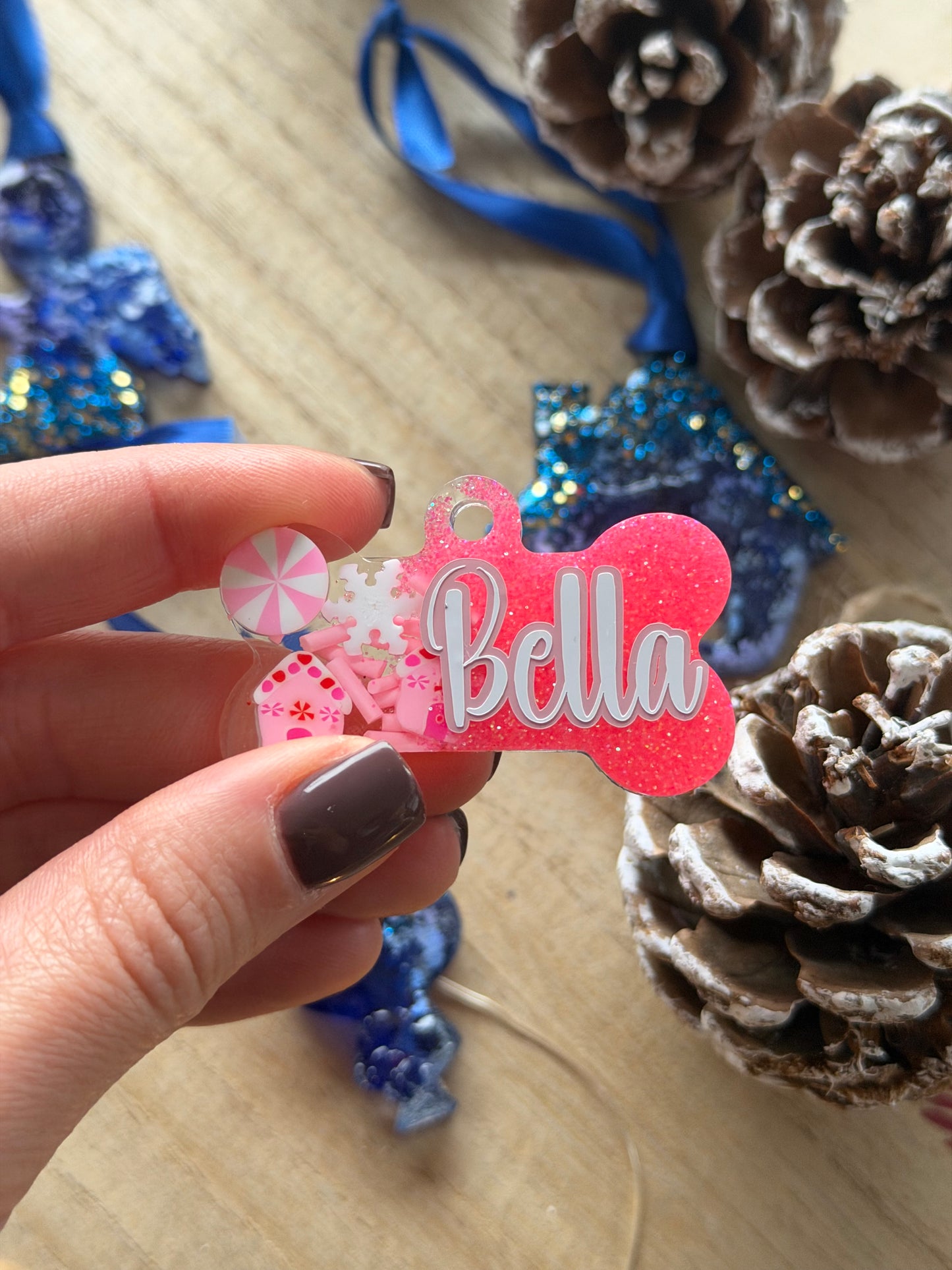 Christmas Pet Tags (Half)