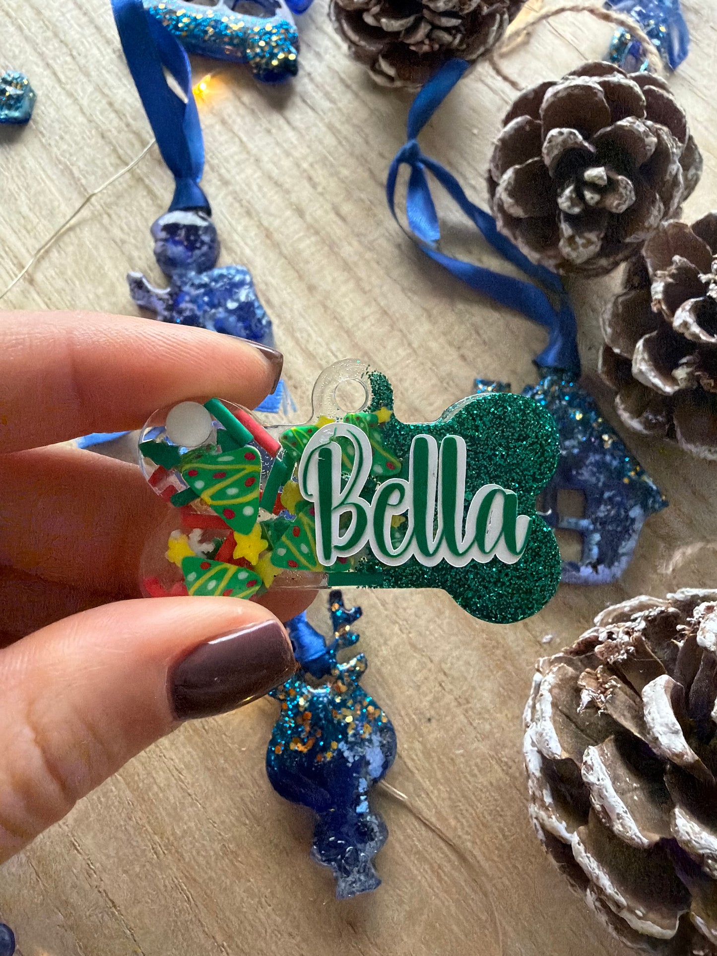 Christmas Pet Tags (Half)
