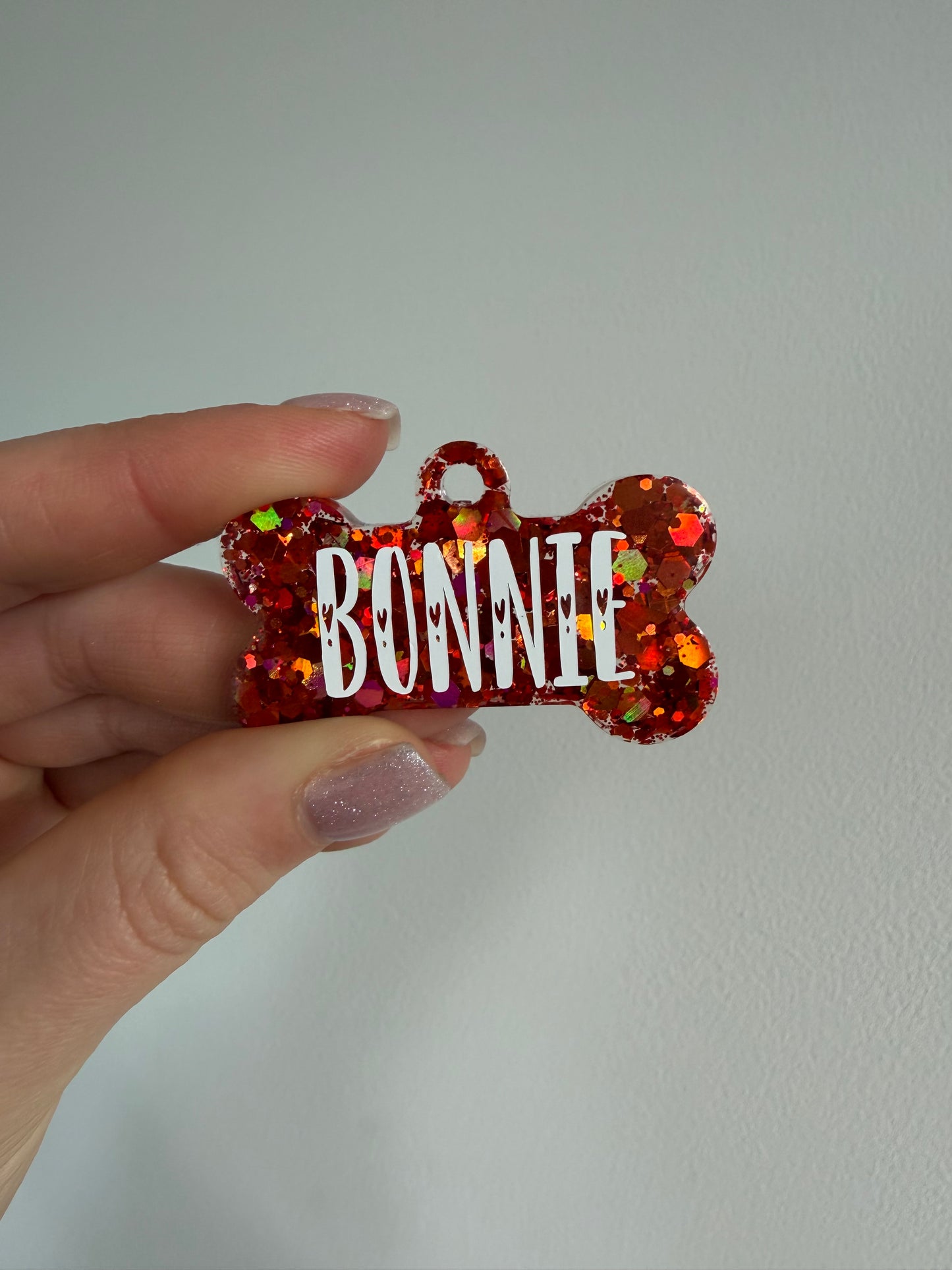 Valentines Pet Tags