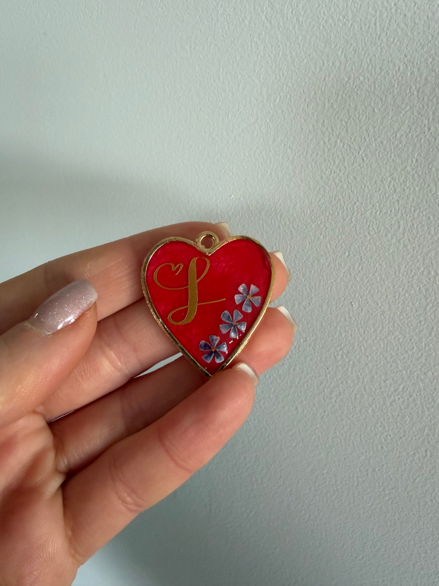 Pet Tags (metal heart frame)