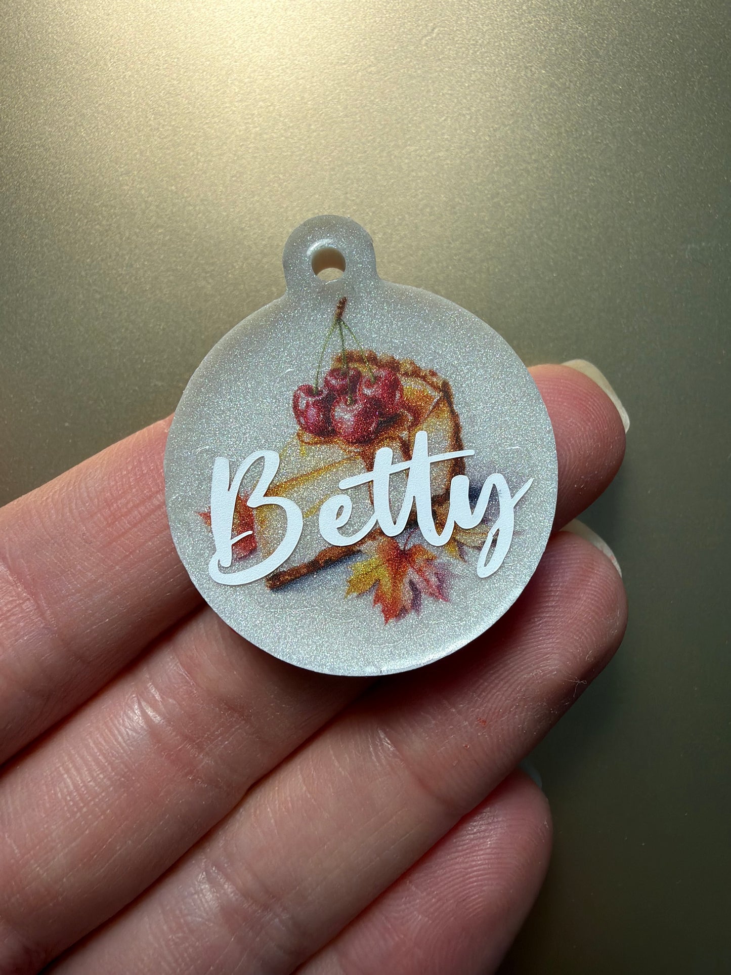 Autumn Picture Pet Tags