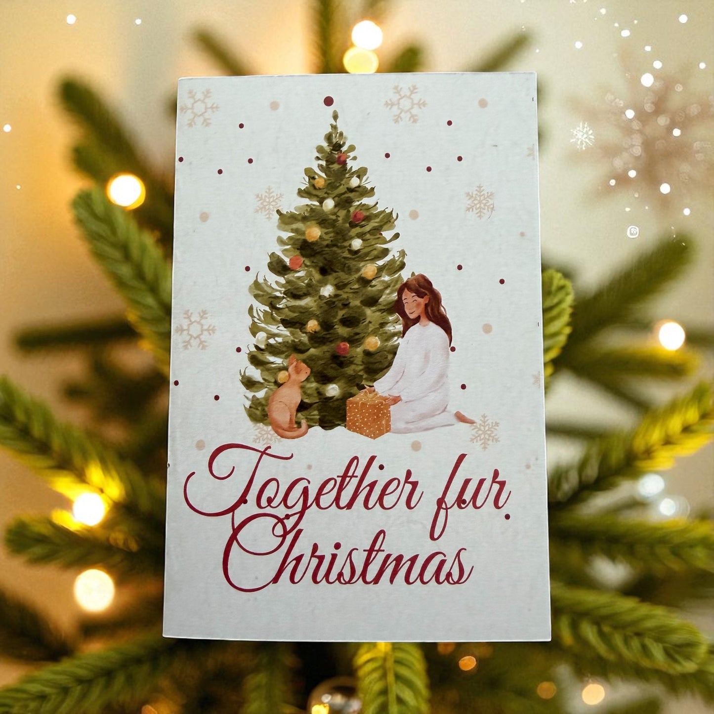 Christmas Card " Together fur Christmas"
