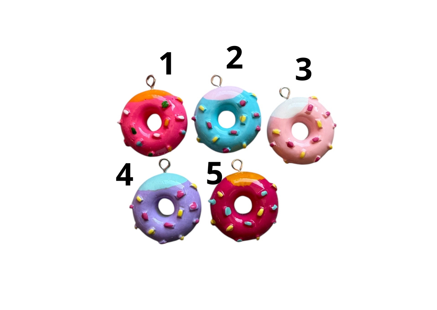 Donut charms
