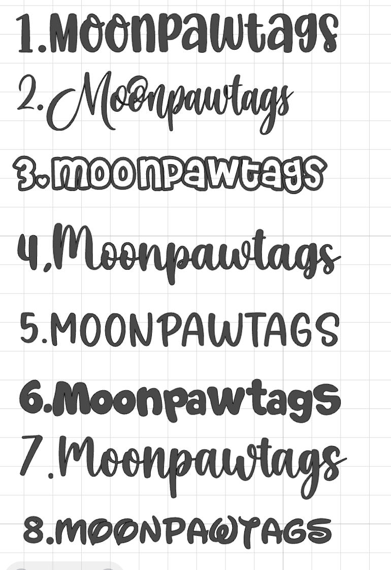 Autumn Pet Tags